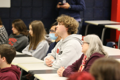 April 19, 2022: Senator Lindsey Williams joins Shaler Area High School Students and  Pennsylvania Department of Education (PDE) Secretary Noe Ortega to celebrate Student Advocacy.