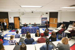 April 19, 2022: Senator Lindsey Williams joins Shaler Area High School Students and  Pennsylvania Department of Education (PDE) Secretary Noe Ortega to celebrate Student Advocacy.