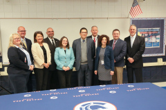 April 19, 2022: Senator Lindsey Williams joins Shaler Area High School Students and  Pennsylvania Department of Education (PDE) Secretary Noe Ortega to celebrate Student Advocacy.