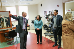 April 19, 2022: Senator Lindsey Williams joins Shaler Area High School Students and  Pennsylvania Department of Education (PDE) Secretary Noe Ortega to celebrate Student Advocacy.