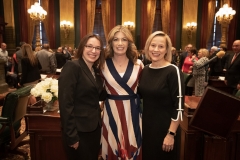 January 1, 2019: Senator Lindsey Williams is sworn  into her 1st term in the Pennsylvania State Senate.