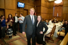 January 1, 2019: Senator Lindsey Williams is sworn  into her 1st term in the Pennsylvania State Senate.