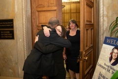January 1, 2019: Senator Lindsey Williams is sworn  into her 1st term in the Pennsylvania State Senate.