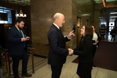 January 1, 2019: Senator Lindsey Williams is sworn  into her 1st term in the Pennsylvania State Senate.