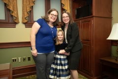 January 1, 2019: Senator Lindsey Williams is sworn  into her 1st term in the Pennsylvania State Senate.