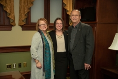January 1, 2019: Senator Lindsey Williams is sworn  into her 1st term in the Pennsylvania State Senate.