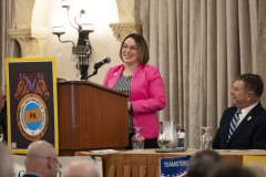 April 29, 2024: Sens. Lindsey  Williams and Tartaglione addressed the more than 200 delegates attending the annual convention of the Pennsylvania Conference of Teamsters at the Hotel Hershey in Derry Township, Dauphin County.  The conference, celebrating its 40th anniversary this year, represents 95,000 members in Pennsylvania.