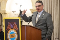 April 29, 2024: Sens. Lindsey  Williams and Tartaglione addressed the more than 200 delegates attending the annual convention of the Pennsylvania Conference of Teamsters at the Hotel Hershey in Derry Township, Dauphin County.  The conference, celebrating its 40th anniversary this year, represents 95,000 members in Pennsylvania.