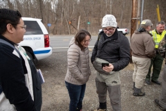 March 6, 2020: Senator Lindsey Williams joins the PA Fish and Boat Commission to stock Deer Creek with rainbow and golden trout.