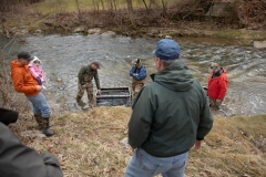 March 6, 2020: Senator Lindsey Williams joins the PA Fish and Boat Commission to stock Deer Creek with rainbow and golden trout.