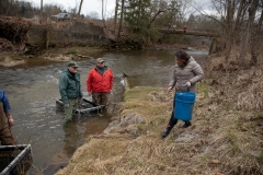 March 6, 2020: Senator Lindsey Williams joins the PA Fish and Boat Commission to stock Deer Creek with rainbow and golden trout.