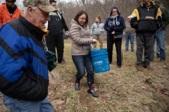 March 6, 2020: Senator Lindsey Williams joins the PA Fish and Boat Commission to stock Deer Creek with rainbow and golden trout.
