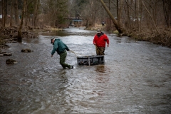 March 6, 2020: Senator Lindsey Williams joins the PA Fish and Boat Commission to stock Deer Creek with rainbow and golden trout.