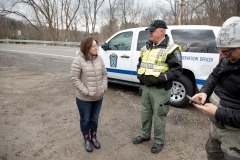 March 6, 2020: Senator Lindsey Williams joins the PA Fish and Boat Commission to stock Deer Creek with rainbow and golden trout.
