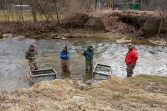 March 6, 2020: Senator Lindsey Williams joins the PA Fish and Boat Commission to stock Deer Creek with rainbow and golden trout.