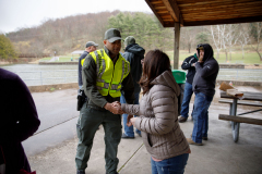 Trout Stocking at Deer Lakes Park with Cub Scout Pack 186