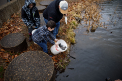 Trout Stocking at Deer Lakes Park with Cub Scout Pack 186