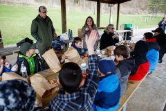 Trout Stocking at Deer Lakes Park with Cub Scout Pack 186