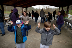Trout Stocking at Deer Lakes Park with Cub Scout Pack 186