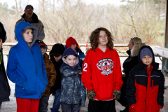 Trout Stocking at Deer Lakes Park with Cub Scout Pack 186