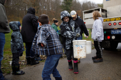 Trout Stocking at Deer Lakes Park with Cub Scout Pack 186