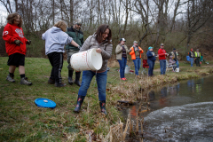 Trout Stocking at Deer Lakes Park with Cub Scout Pack 186