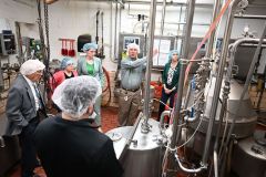 Senator Williams visits Turners Dairy Farm