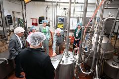Senator Williams visits Turners Dairy Farm