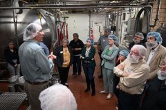 Senator Williams visits Turners Dairy Farm