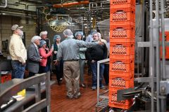 Senator Williams visits Turners Dairy Farm