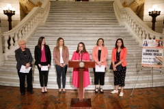 No Child Should Go Hungry Presser
