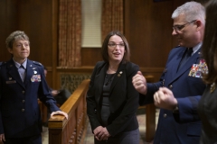 March 26, 2019: The Senate Veterans Affairs and Emergency Preparedness Committee met today to unanimously recommended Maj. Gen. Anthony Carrelli for re-appointment as Pennsylvania Adjutant General.  The committee also unanimously recommended three colonels for promotion to brigadier general and three brigadier generals to major general.  All require a Senate vote for confirmation.