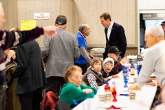 November 8, 2019: Senator Lindsey Williams attends luncheon to honor veterans.