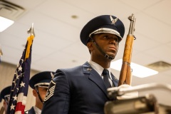November 8, 2019: Senator Lindsey Williams attends luncheon to honor veterans.