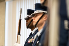 November 8, 2019: Senator Lindsey Williams attends luncheon to honor veterans.