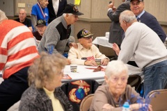 November 8, 2019: Senator Lindsey Williams attends luncheon to honor veterans.