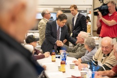 November 8, 2019: Senator Lindsey Williams attends luncheon to honor veterans.