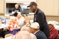November 8, 2019: Senator Lindsey Williams attends luncheon to honor veterans.