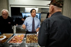 November 8, 2019: Senator Lindsey Williams attends luncheon to honor veterans.