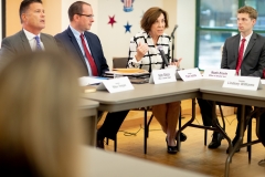 September 3, 2019; Senator Williams participates in Veterans' Roundtable discussion on suicide prevention.