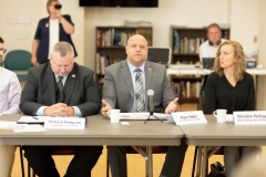 September 3, 2019; Senator Williams participates in Veterans' Roundtable discussion on suicide prevention.