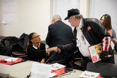 March 8, 2019: Senator Lindsey Williams hosts Veterans Roundtable.