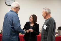 March 8, 2019: Senator Lindsey Williams hosts Veterans Roundtable.