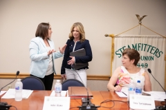 July 23, 2019: Senator Lindsey Williams participates in a Senate Democratic Policy Committee Hearing on Improving Veterans' Services.