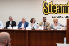 July 23, 2019: Senator Lindsey Williams participates in a Senate Democratic Policy Committee Hearing on Improving Veterans' Services.