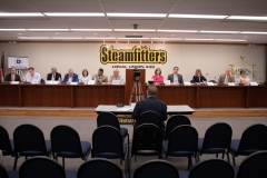 July 23, 2019: Senator Lindsey Williams participates in a Senate Democratic Policy Committee Hearing on Improving Veterans' Services.