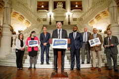 March 30, 2022:  Senator Lindsey Williams joins the We the People Campaign in calling for the majority in Harrisburg to use American Rescue Plan (ARP) funding to support PA families.
