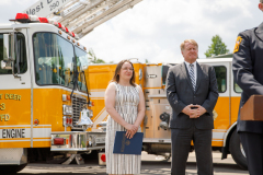 June 1, 20022: Senator Lindsey M. Williams joined the West Deer Volunteer Fire Company #3, local elected officials, and members of the community for a Groundbreaking Celebration for the Department’s newly-acquired facility.