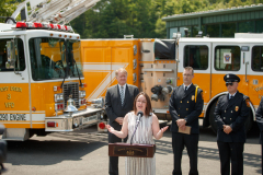 June 1, 20022: Senator Lindsey M. Williams joined the West Deer Volunteer Fire Company #3, local elected officials, and members of the community for a Groundbreaking Celebration for the Department’s newly-acquired facility.