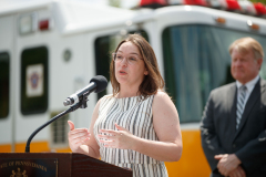 June 1, 20022: Senator Lindsey M. Williams joined the West Deer Volunteer Fire Company #3, local elected officials, and members of the community for a Groundbreaking Celebration for the Department’s newly-acquired facility.